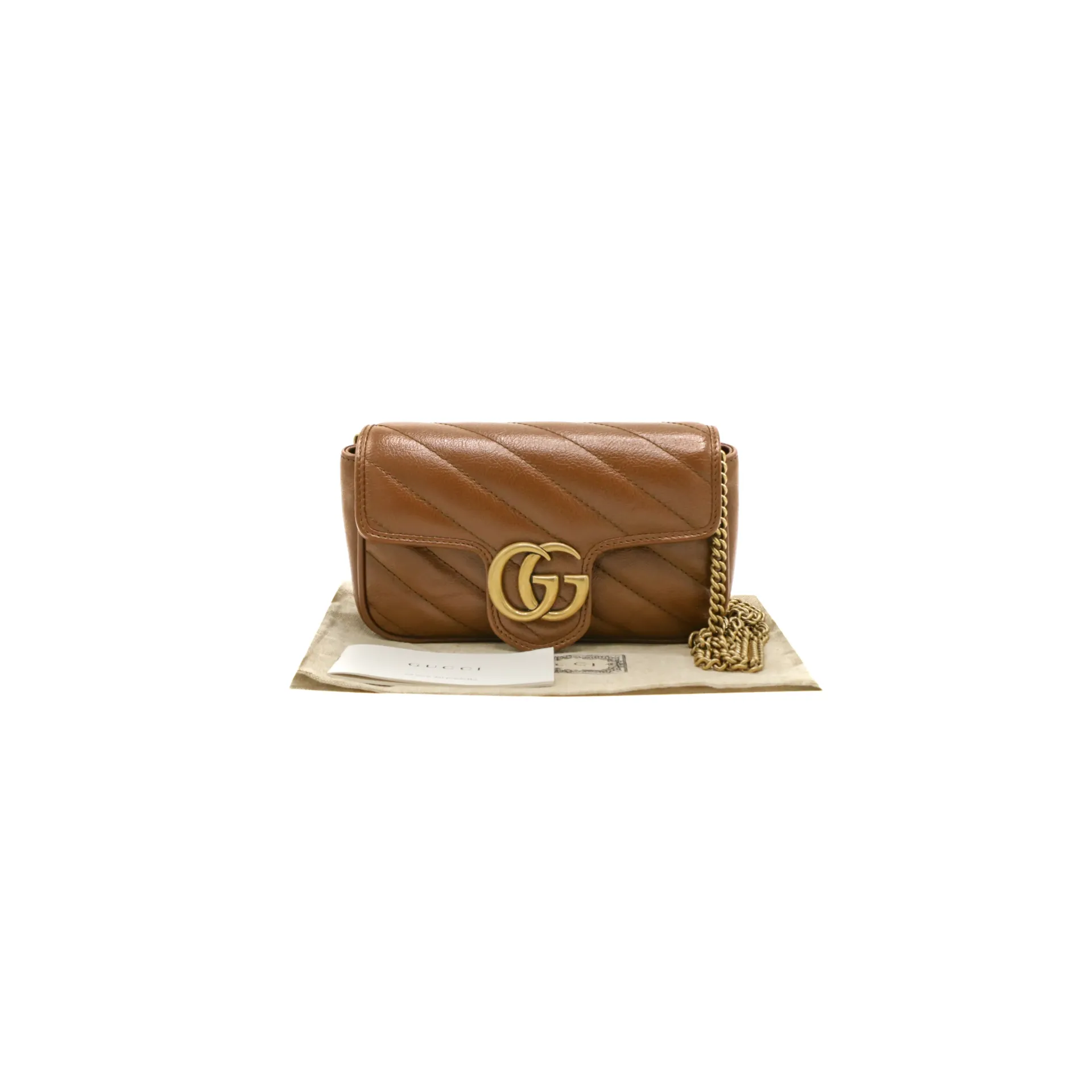 Gucci GG Marmont mini bag in Brown 841290