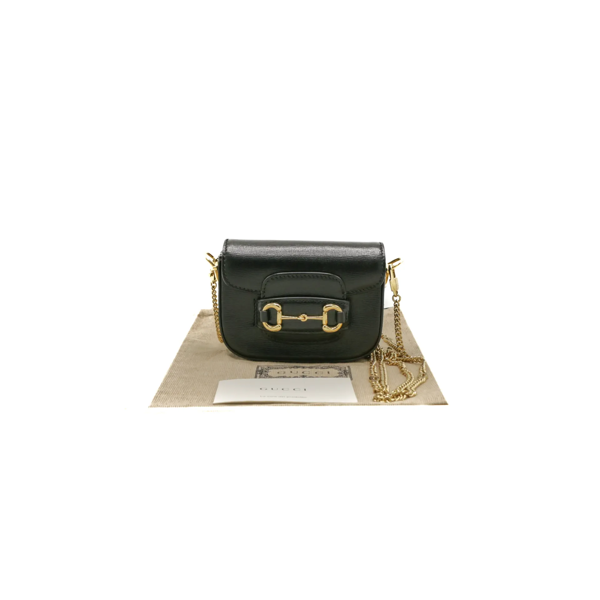 Gucci Horsebit 1955 Nano Bag Black 760253