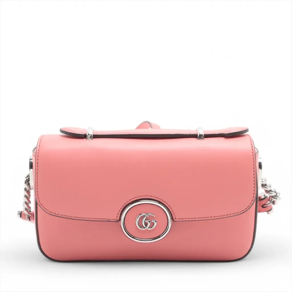 [Gucci-28485] Gucci Petit GG Mini Shoulder Bag Pink 739722