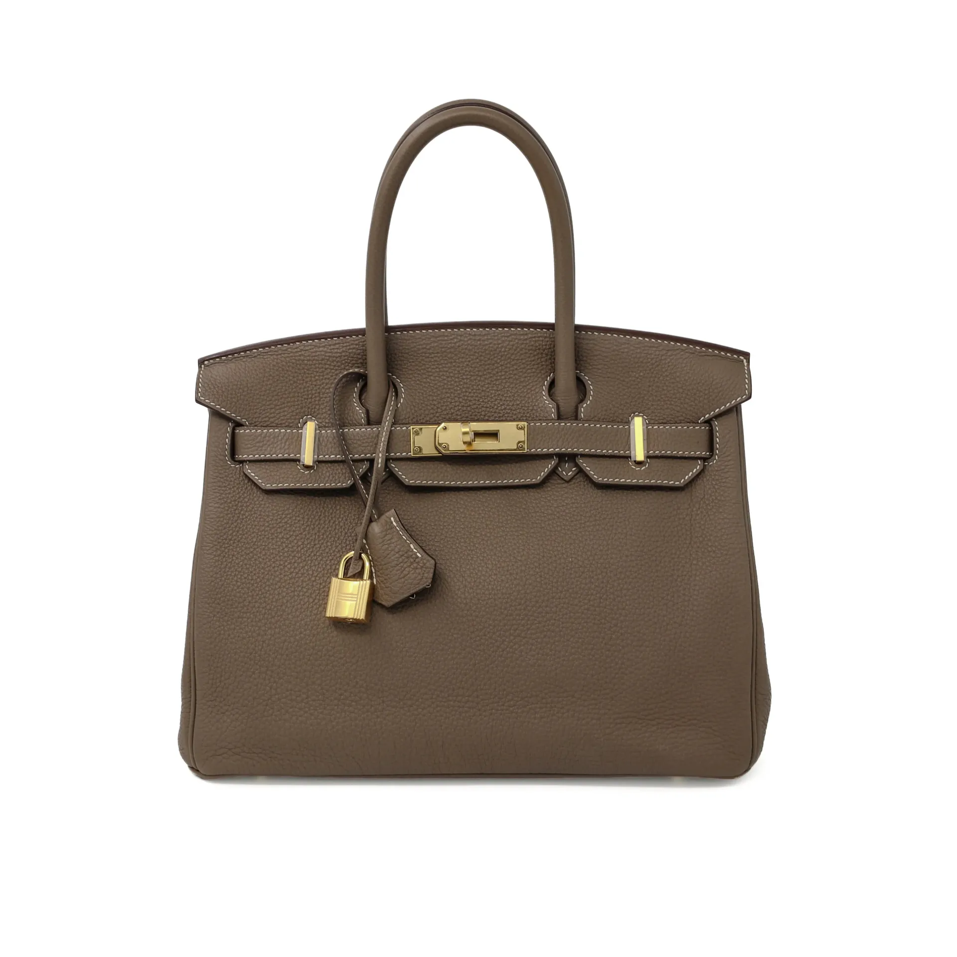 Hermes Birkin 30 Elephant Grey D Stamp 2019
