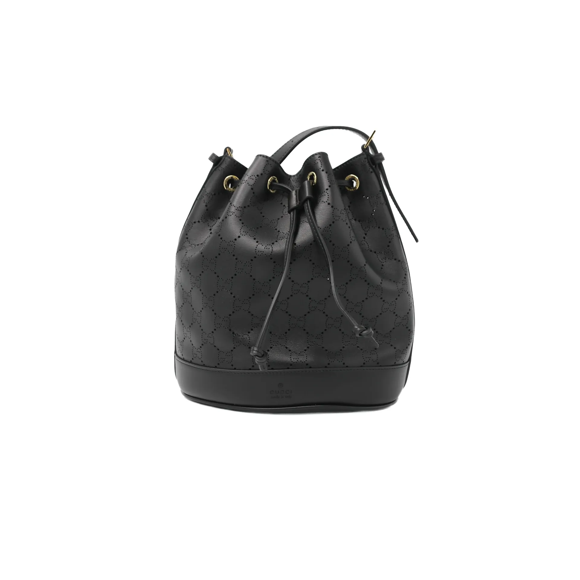 Gucci Venice Small Bucket Bag in Black