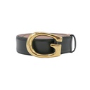 Gucci G Buckle Belt Black 655567 Size 95 38