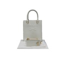 Prada Small Saffiano Leather Handbag White