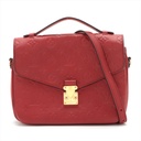 Louis Vuitton Monogram Empreinte Pochette Metis Red 