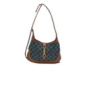Gucci Jackie 1961 Small Shoulder Bag Blue 636706