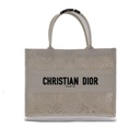 Christian Dior Medium Canvas White Sun Embroidery Book Tote