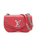 Louis Vuitton New Wave PM Red Chain Shoulder Bag