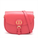 Christian Dior Bobby Leather Shoulder Bag Red