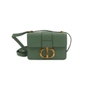 Christian Dior Calfskin 30 Montaigne Flap Bag Mint Green