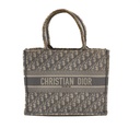 Christian Dior Oblique Medium Book Tote Grey