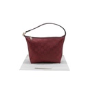 Gucci GG Super Mini Canvas Shoulder Bag Red 795168