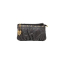 Gucci Guccissima Babouska Wristlet Black 211394