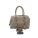 Prada Borsa Saffiano Tote Bag Grey BN2769