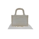 Christian Dior Camo Canvas Mini White Book Tote