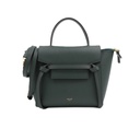 Celine Grained Calfskin Small Belt Bag Green
