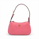 Gucci Aphrodite Mini Leather Shoulder Bag Pink 739076