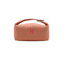 Hermes Canvas Small Bride-A-Brac Pouch Goyave