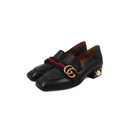 Gucci Pearl Heel Marmont Loafer In Size 36 1/2