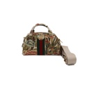 Gucci GG Supreme Monogram Water Flora Web Mini Ophidia Bowler Bag 724606
