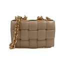 Bottega Veneta Padded Cassette Bag Light Brown