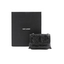 Saint Laurent Leather Niki Mini Black