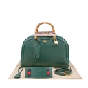 Gucci Diana Medium Duffle BAG Green 705373 Leather