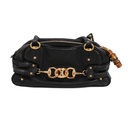 Gucci Guccissima Leather Wave Boston Bag 159399 Black