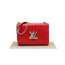 Louis Vuitton Epi Twist Shoulder Bag MM Coquelicot