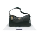 Prada Aimee Nylon Medium Shoulder Bag Black