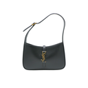Yves Saint Laurent Le 5 a 7 Black Leather Shoulder Bag
