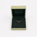 Van Cleef Sweet Alhambra Bracelet Heart Carnelian JA107995