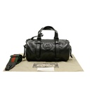 Gucci Double G Small Duffle Bag in Black 725701