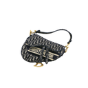 Christian Dior Oblique Jacquard Oblique Saddle Blue