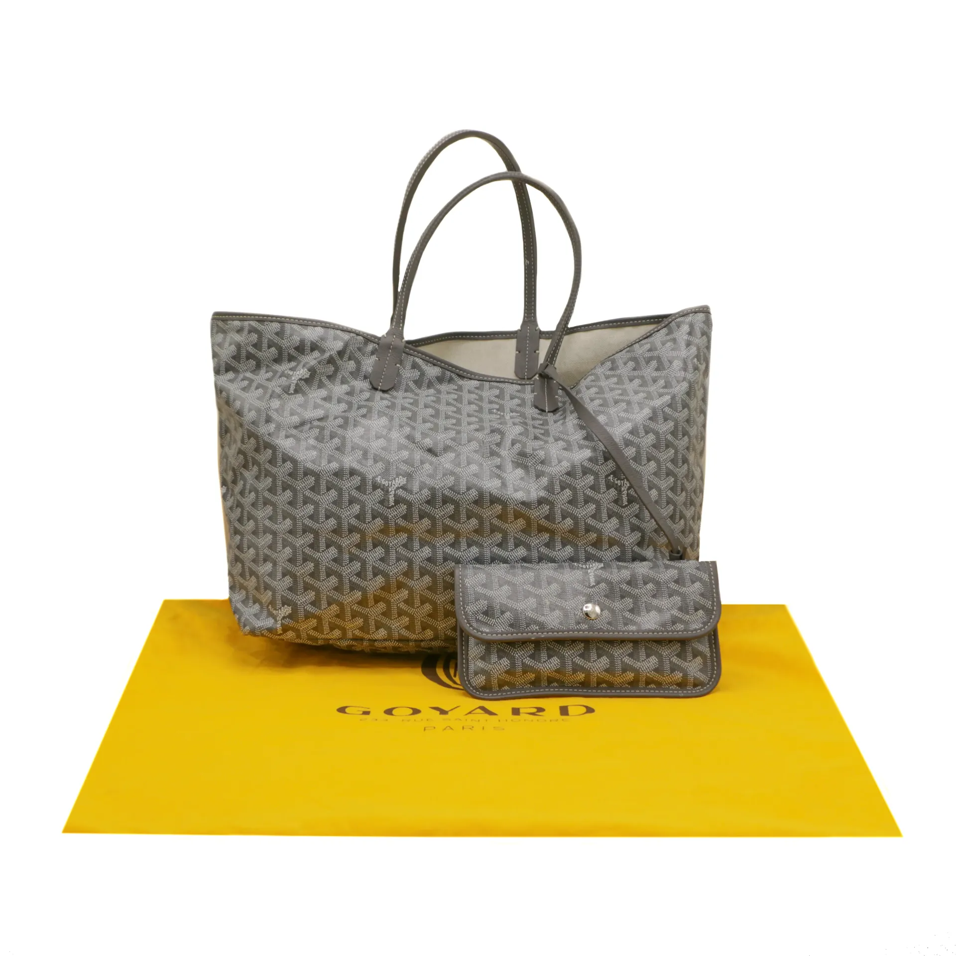 Goyard Saint Louis Tote Bag Grey