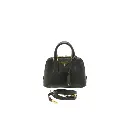 Prada Saffiano Mini Promenade Bag Black