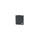 Prada Saffiano Triangle Logo Bifold Blue Wallet