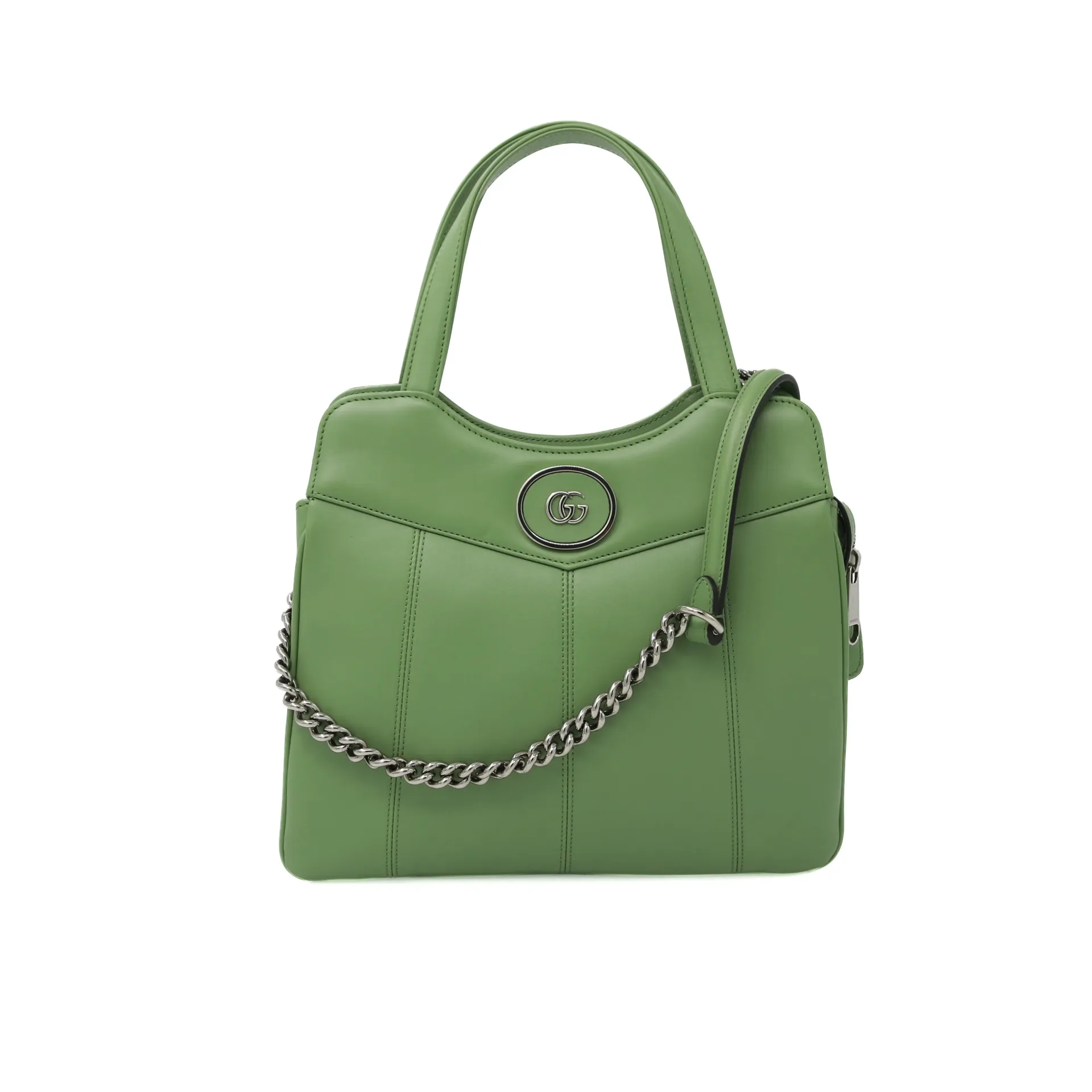 Gucci Petite GG Small Tote Bag Sage Green  745918