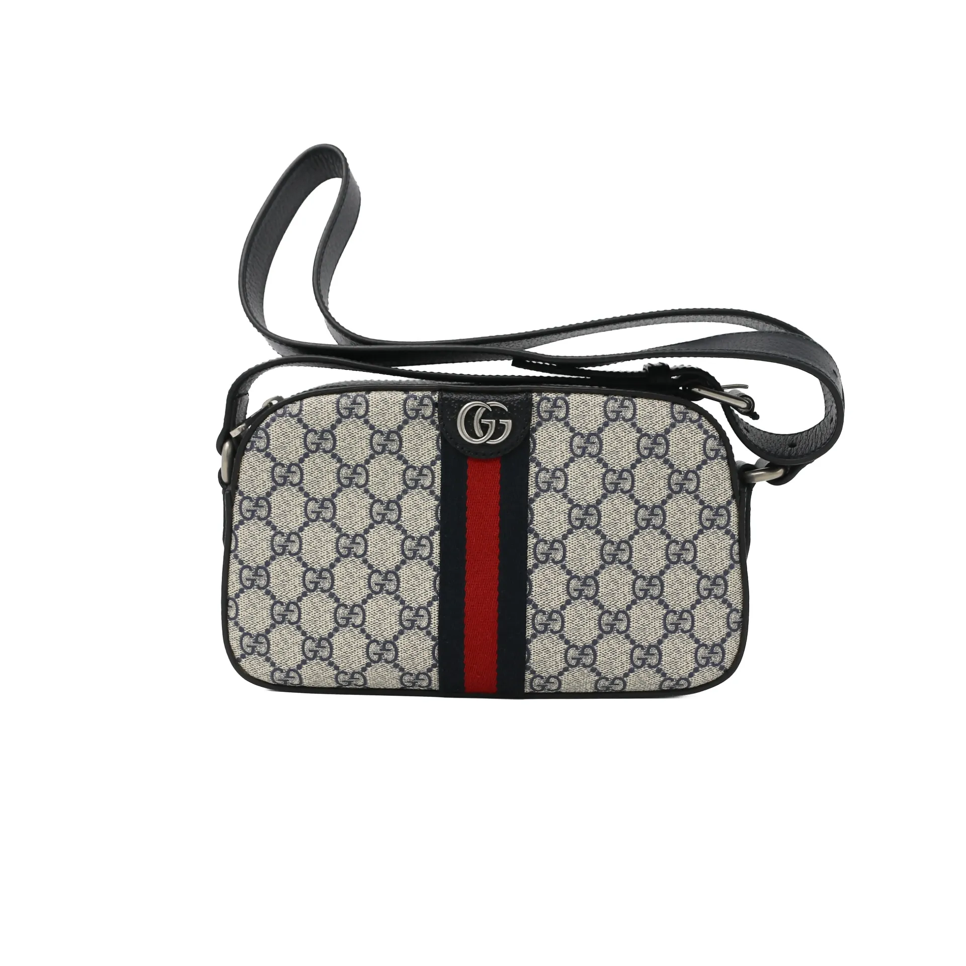 Gucci Ophidia GG Shoulder Bag Beige &Blue 681064