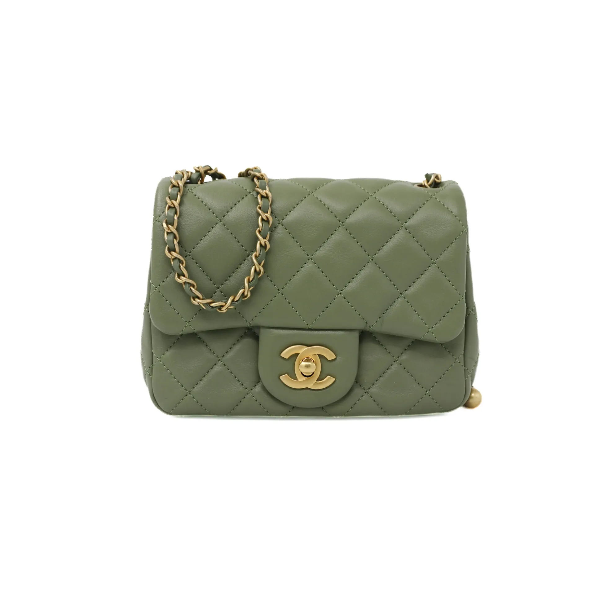 Chanel Mini Square Pearl Crush Flap Bag