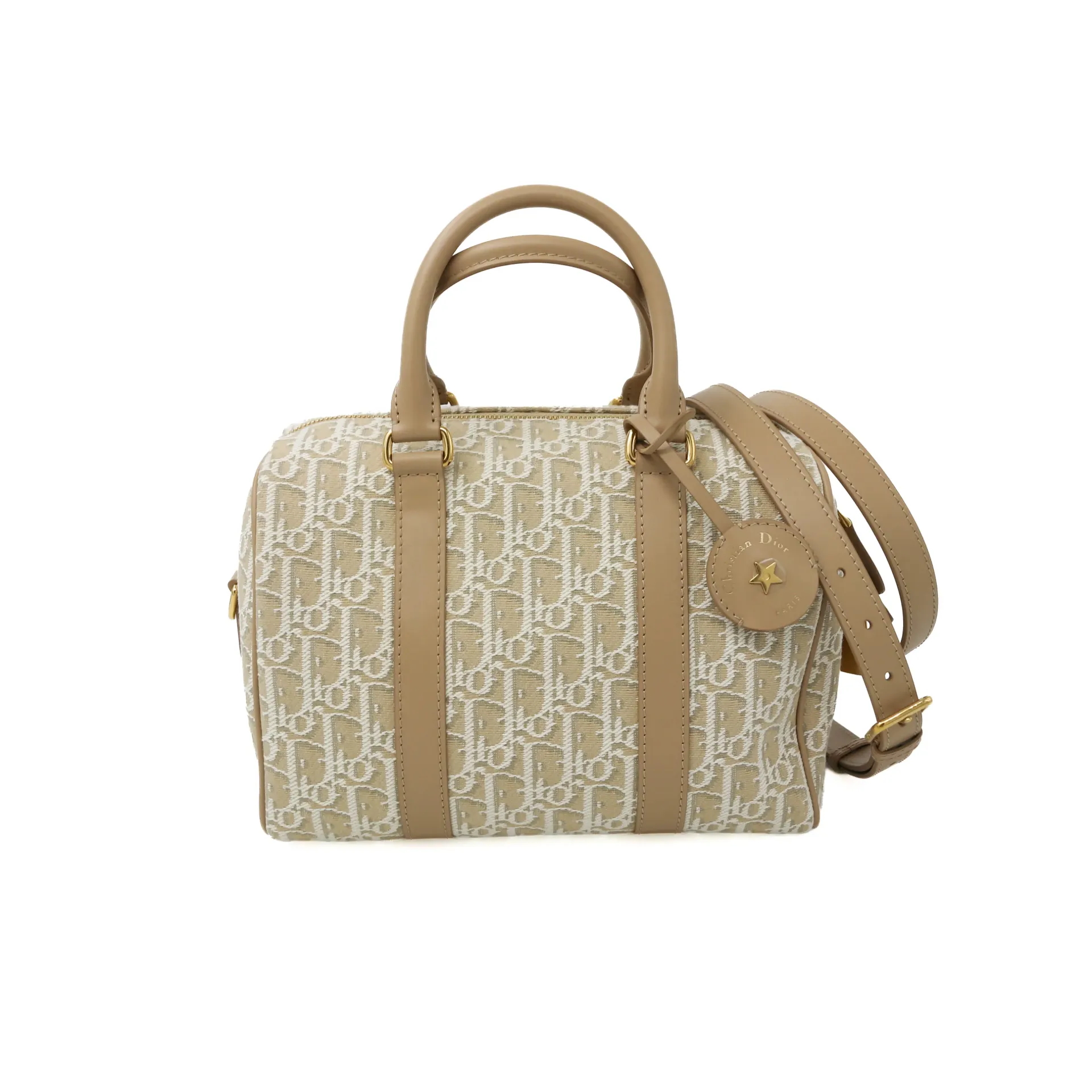 Christian Dior  Oblique Jacquard Groove in Natural Beige Canvas